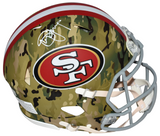 STEVE YOUNG SIGNED SAN FRANCISCO 49ERS CAMO AUTHENTIC SPEED HELMET BECKETT