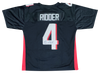 DESMOND RIDDER AUTOGRAPHED ATLANTA FALCONS #4 BLACK ROOKIE JERSEY BECKETT