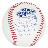 CAL RIPKEN JR SIGNED BALTIMORE ORIOLES 1983 WORLD SERIES RAWLINGS MLB BASEBALL
