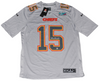 PATRICK MAHOMES SIGNED KANSAS CITY CHIEFS GRAY NIKE SUPER BOWL LVII JERSEY BAS