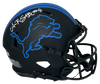 AMON-RA ST BROWN AUTOGRAPHED DETROIT LIONS AUTHENTIC ECLIPSE HELMET BECKETT
