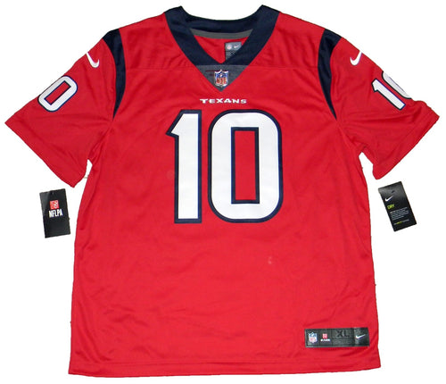 DEANDRE HOPKINS AUTOGRAPHED SIGNED HOUSTON TEXANS #10 NIKE LIMITED JERSEY JSA