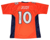 JERRY JEUDY AUTOGRAPHED SIGNED DENVER BRONCOS #10 ORANGE JERSEY BECKETT