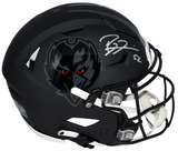 RAY LEWIS SIGNED BALTIMORE RAVENS 2026 DARKNESS AUTHENTIC SPEEDFLEX HELMET