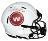 TAYLOR HEINICKE SIGNED WASHINGTON FOOTBALL TEAM FULL SIZE LUNAR HELMET BECKETT