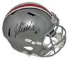 JUSTIN FIELDS AUTOGRAPHED OHIO STATE BUCKEYES FULL SIZE SPEED HELMET BECKETT