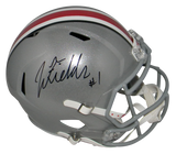 JUSTIN FIELDS AUTOGRAPHED OHIO STATE BUCKEYES FULL SIZE SPEED HELMET BECKETT