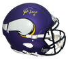 BRETT FAVRE SIGNED MINNESOTA VIKINGS FULL SIZE AUTHENTIC SPEED HELMET BECKETT