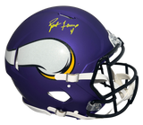 BRETT FAVRE SIGNED MINNESOTA VIKINGS FULL SIZE AUTHENTIC SPEED HELMET BECKETT
