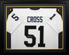 RANDY CROSS AUTOGRAPHED UCLA BRUINS #51 FRAMED JERSEY COA