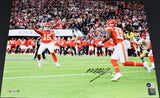 MECOLE HARDMAN SIGNED KANSAS CITY CHIEFS SUPER BOWL LVIII 16x20 PHOTO BECKETT