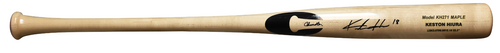 KESTON HIURA SIGNED DODGERS BREWERS CHANDLER PLAYER MODEL BLONDE BAT BECKETT