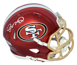 JOE MONTANA SIGNED SAN FRANCISCO 49ERS FLASH SPEED MINI HELMET FANATICS
