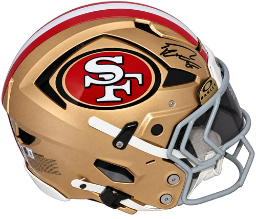 GEORGE KITTLE SIGNED SAN FRANCISCO 49ERS AXIOM AUTHENTIC HELMET BECKETT