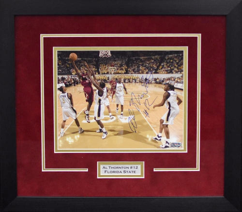 AL THORNTON SIGNED FLORIDA STATE SEMINOLES FRAMED 8x10 PHOTO COA