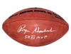 ROGER STAUBACH SIGNED DALLAS COWBOYS SUPER BOWL VI FOOTBALL W/ SB VI MVP