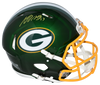 DAVANTE ADAMS SIGNED GREEN BAY PACKERS FLASH AUTHENTIC SPEED HELMET BECKETT