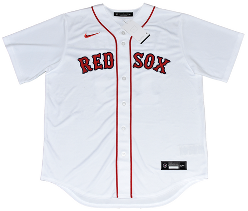 ROMAN ANTHONY SIGNED BOSTON RED SOX #19 WHITE NIKE JERSEY W/ ROMAN EMPIRE