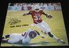 D'ONTA FOREMAN AUTOGRAPHED SIGNED TEXAS LONGHORNS VS OU 16x20 PHOTO TRISTAR