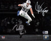 JAKE FERGUSON SIGNED DALLAS COWBOYS VS EAGLES HURDLE 8x10 PHOTO BECKETT