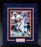 PAT SULLIVAN AUTOGRAPHED AUBURN TIGERS 8x10 FRAMED PHOTO COA