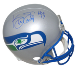 KENNY EASLEY AUTOGRAPHED SIGNED SEATTLE SEAHAWKS FULL SIZE HELMET JSA W/ HOF 17