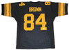 ANTONIO BROWN SIGNED AUTOGRAPHED PITTSBURGH STEELERS #84 COLOR RUSH JERSEY JSA