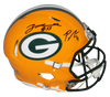 PRESTON & ZA'DARIUS SMITH SIGNED GREEN BAY PACKERS F/S AUTHENTIC SPEED HELMET