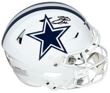 EMMITT SMITH SIGNED DALLAS COWBOYS WHITE ALT AUTHENTIC SPEEDFLEX HELMET BECKETT