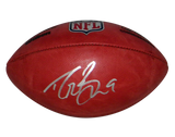 DREW BREES SIGNED NEW ORLEANS SAINTS OFFICIAL WILSON NFL DUKE FOOTBALL BECKETT