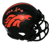 NOAH FANT AUTOGRAPHED DENVER BRONCOS ECLIPSE SPEED MINI HELMET BECKETT