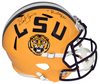 BERT JONES AUTOGRAPHED LSU TIGERS FULL SIZE SPEED HELMET W/ RUSTON RIFLE