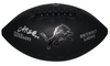 AMON-RA ST BROWN SIGNED AUTOGRAPHED DETROIT LIONS BLACK LOGO FOOTBALL BECKETT