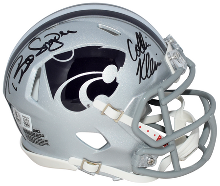 DEVONTA SMITH SIGNED ALABAMA CRIMSON TIDE ECLIPSE MINI HELMET W/ HEISMAN 2020
