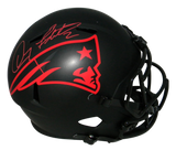 DOUG FLUTIE SIGNED NEW ENGLAND PATRIOTS ECLIPSE FULL SIZE SPEED HELMET BECKETT