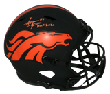 STEVE ATWATER SIGNED DENVER BRONCOS ECLIPSE FULL SIZE SPEED HELMET BECKETT