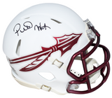 PETER WARRICK AUTOGRAPHED FLORIDA STATE SEMINOLES SPEED MINI HELMET JSA