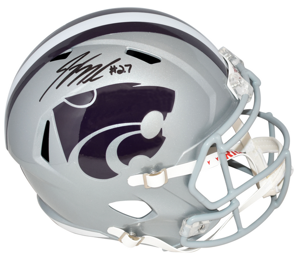 JORDY NELSON SIGNED KANSAS STATE WILDCATS FULL SIZE SPEED HELMET BECKETT