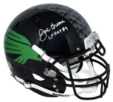 JOE GREENE SIGNED NORTH TEXAS MEAN GREEN BLACK AUTHENTIC HELMET BECKETT