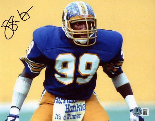 HUGH GREEN AUTOGRAPHED PITT PITTSBURGH PANTHERS 8x10 PHOTO BECKETT