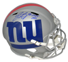 SAQUON BARKLEY SIGNED NEW YORK GIANTS AMP FULL SIZE SPEED HELMET W/ 2018 OROY