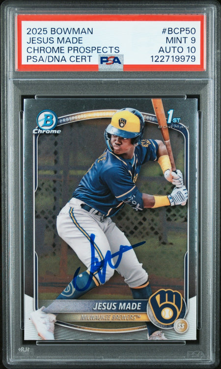 PATRICK MAHOMES SIGNED 2017 PANINI SELECT ROOKIE RC #103 AUTO PSA 9