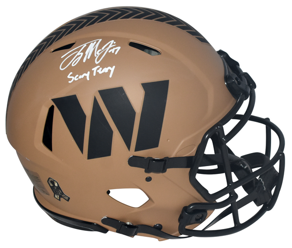 TERRY McLAURIN SIGNED WASHINGTON COMMANDERS SALUTE TO SERVICE AUTHENTIC HELMET