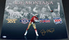 JOE MONTANA SIGNED SAN FRANCISCO 49ERS 4X SUPER BOWL 16x20 PHOTO BECKETT