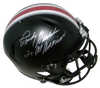 RANDY GRADISHAR SIGNED AUTOGRAPHED OHIO STATE BUCKEYES F/S BLACK SPEED HELMET
