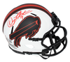 DOUG FLUTIE AUTOGRAPHED SIGNED BUFFALO BILLS LUNAR SPEED MINI HELMET BECKETT