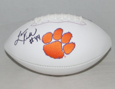DARIUS LEONARD AUTOGRAPHED INDIANAPOLIS COLTS WHITE LOGO FOOTBALL JSA