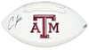 CHRISTIAN KIRK AUTOGRAPHED TEXAS A&M AGGIES WHITE LOGO FOOTBALL TRISTAR