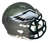 SYDNEY BROWN SIGNED AUTOGRAPHED PHILADELPHIA EAGLES FLASH MINI HELMET BECKETT