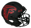 AJ TERRELL SIGNED ATLANTA FALCONS ECLIPSE FULL SIZE SPEED HELMET BECKETT